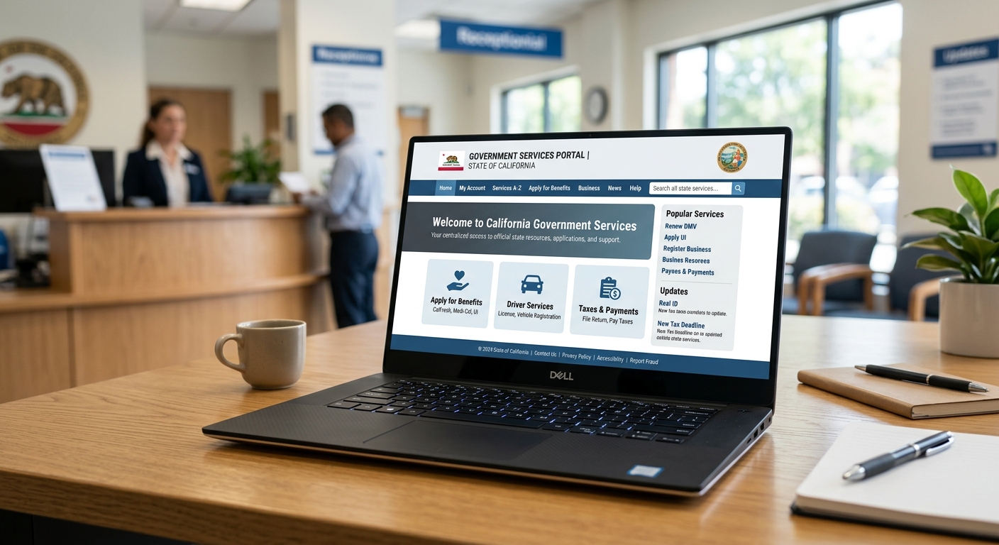 Government Services — website screenshot preview