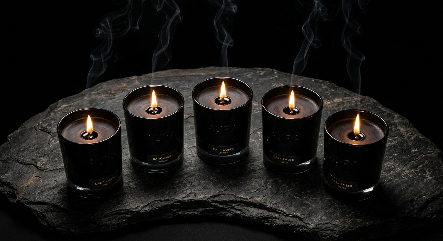 Five Zencera candles