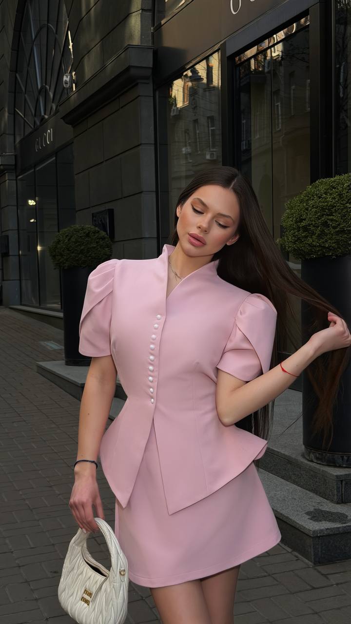 Švarkas peplum & sijonas