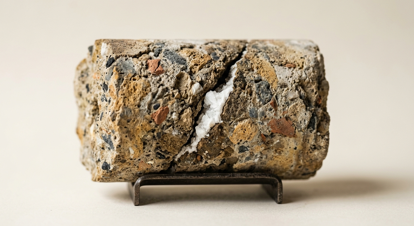 Illustration: Roman concrete may repair its own cracks