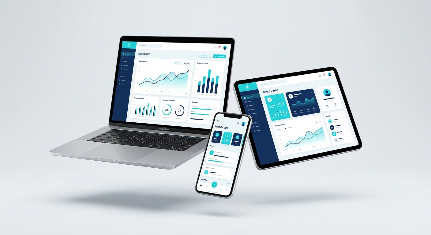 Connected multi-device digital ecosystem composition