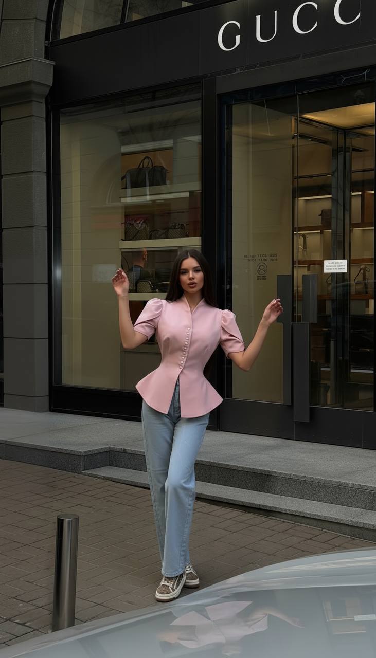Švarkas peplum