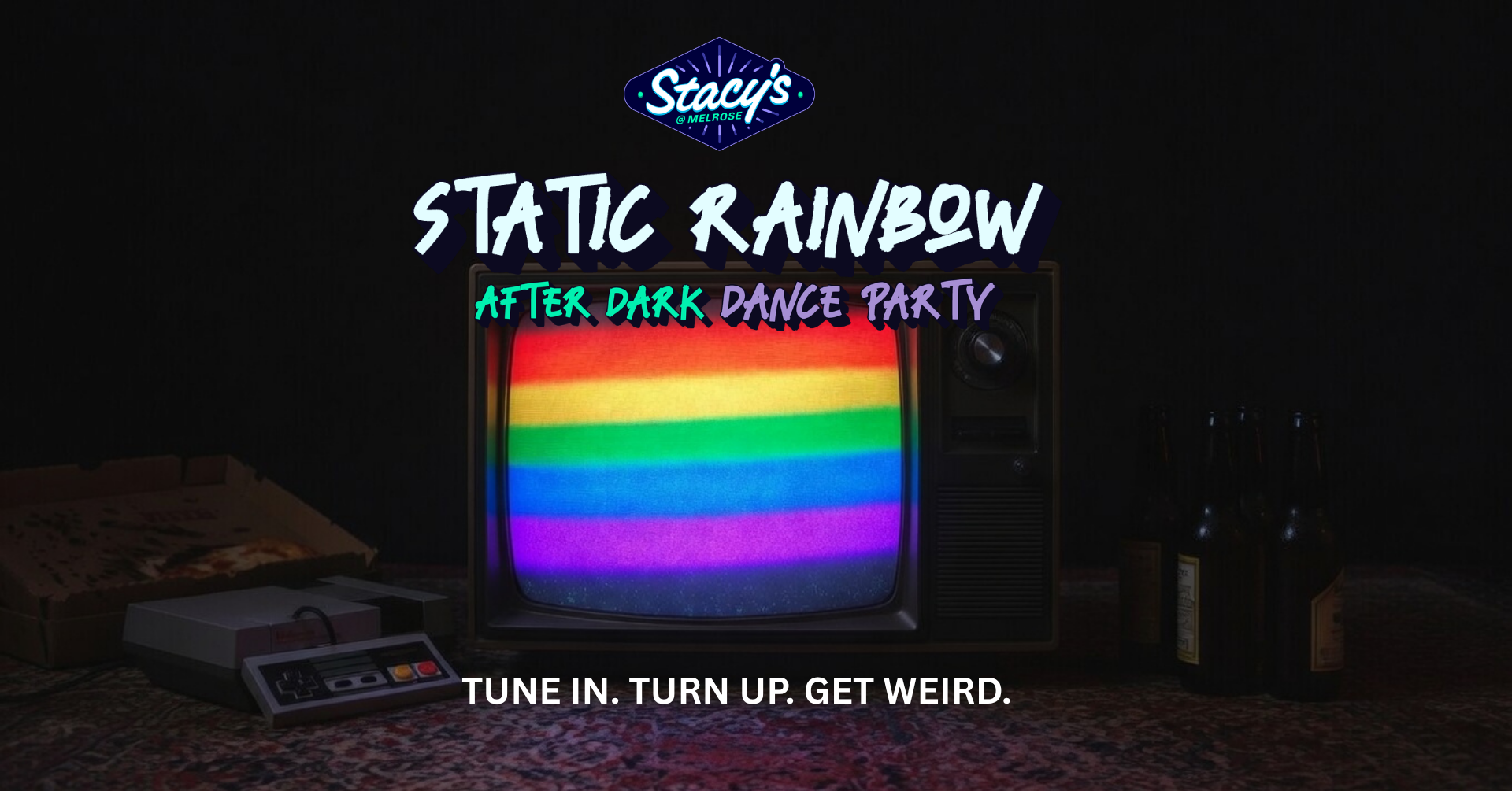 Static Rainbow: After Dark Dance Party