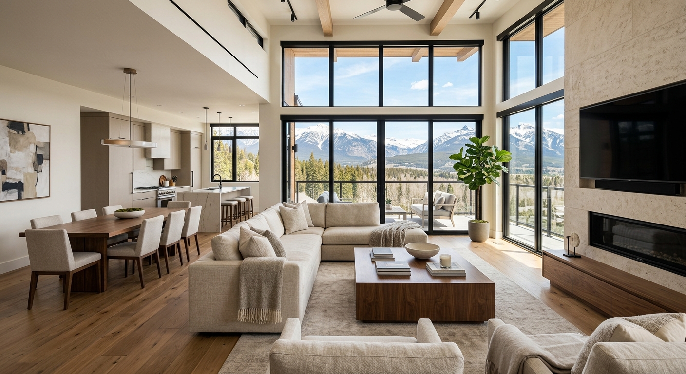 Modern interior living