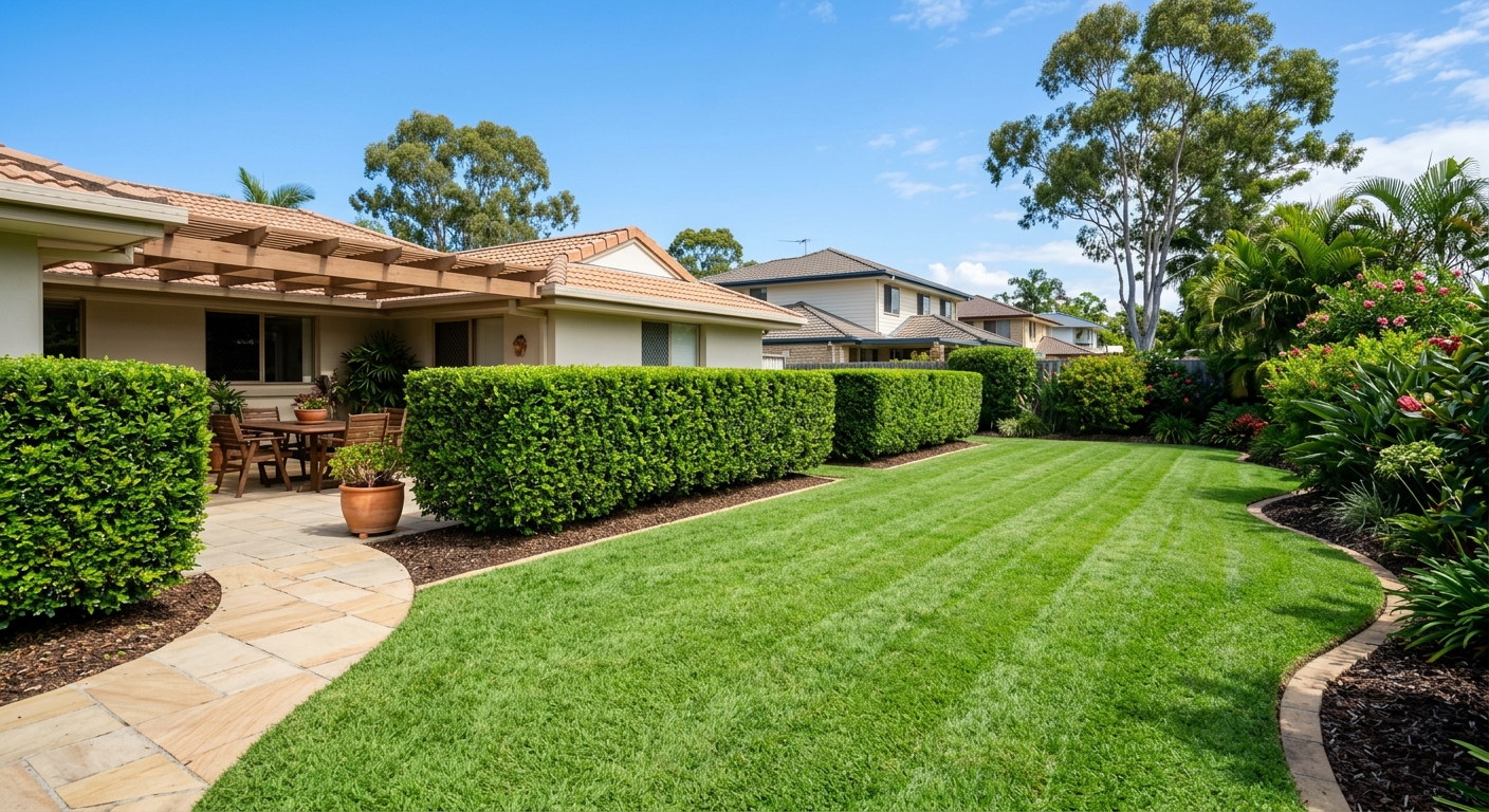 Lawn and hedge trimming service