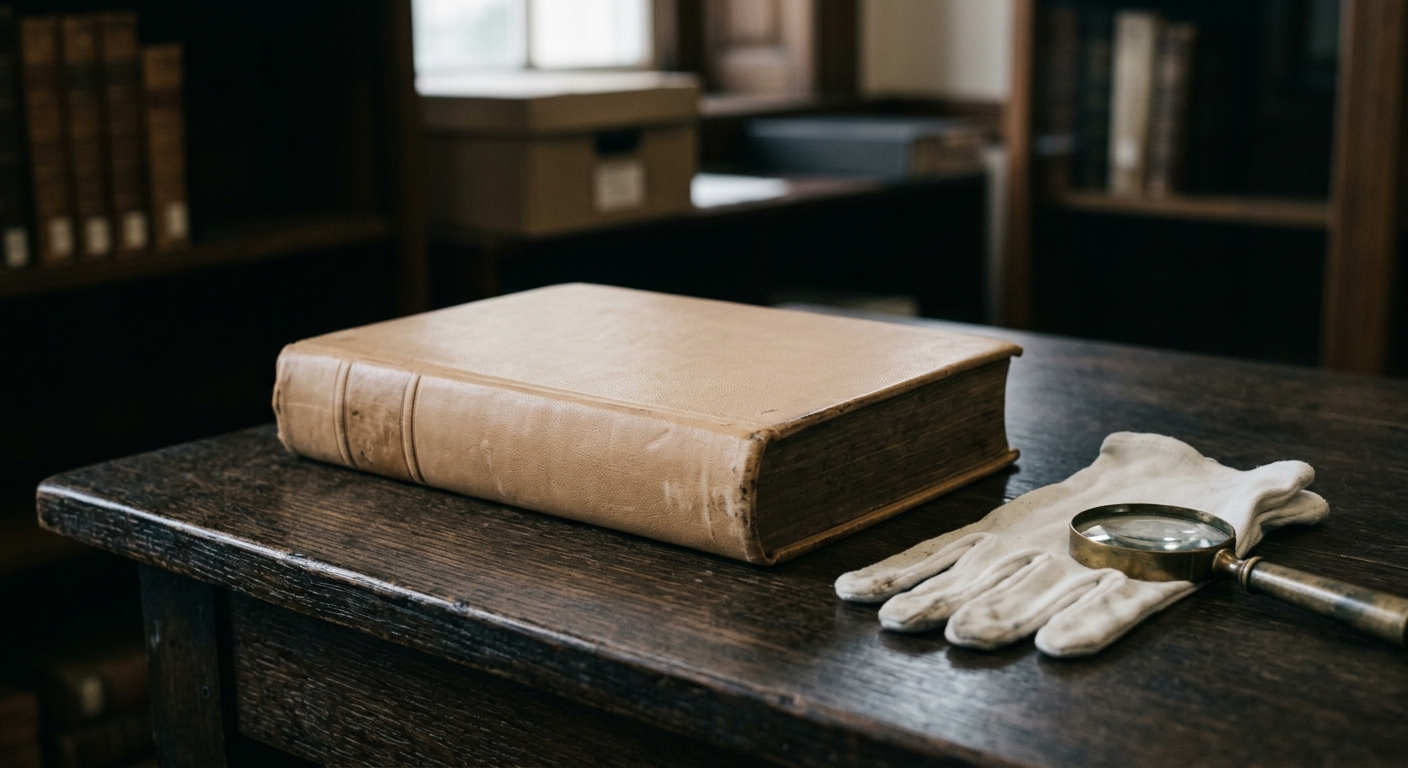 Illustration: Books bound in human skin are not merely a Gothic legend