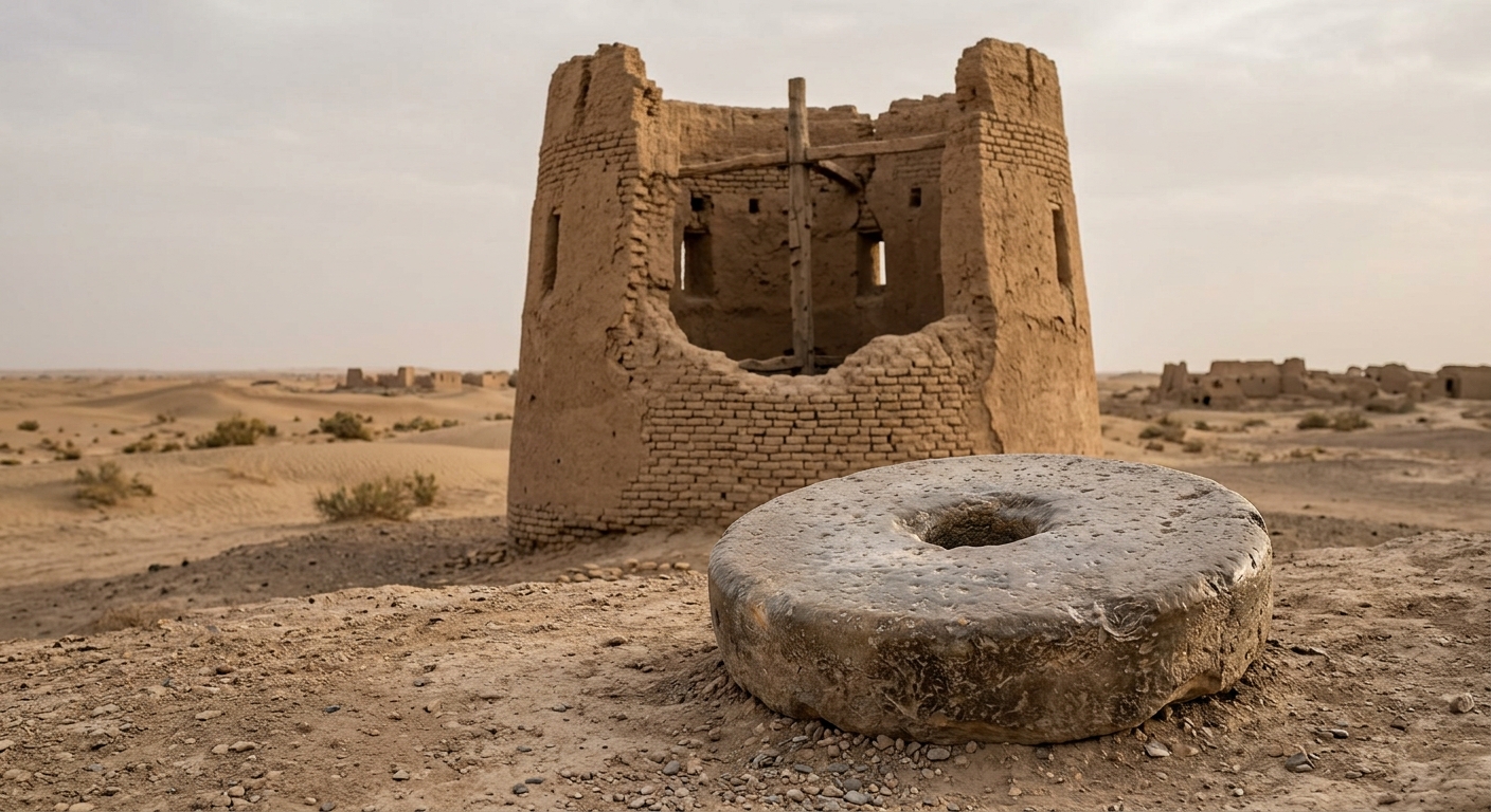 Illustration: Medieval-looking stone technology in Iran was actually manufactured by high-temperature engineering
