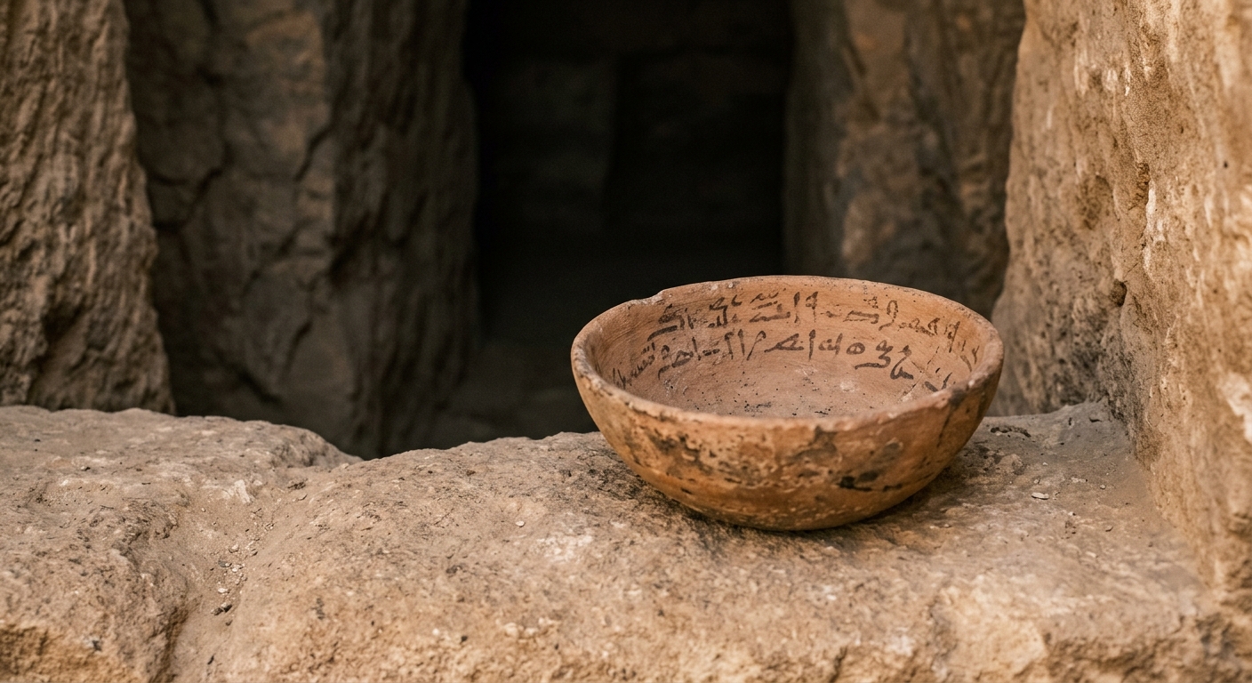Illustration: Ancient people wrote letters to dead relatives