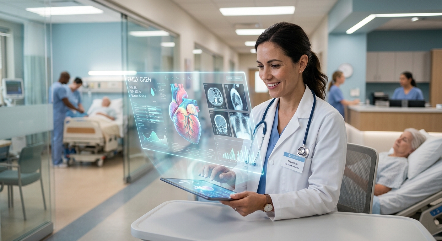Clinical AI Healthcare Interface